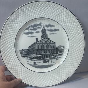 Vintage Copeland‎ Spode Faneuil Hall earthenware dish